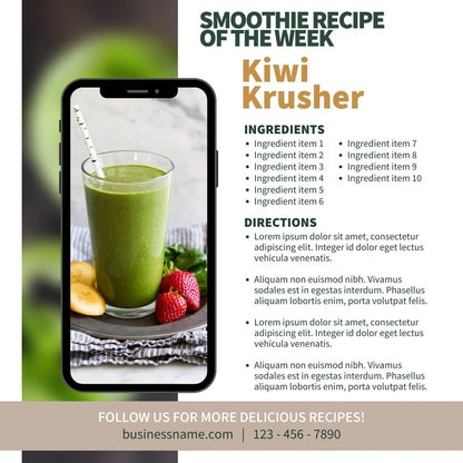 800+ Canva Nutrition Template Bundle (with Reseller Rights)